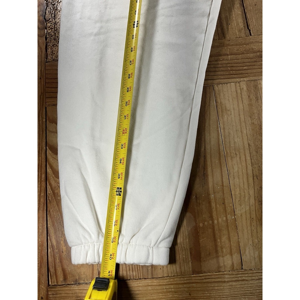 Universal Thread Mid Rise, Fleece Cream/White Jogger Pants Women's XXL - Picture 6 of 12